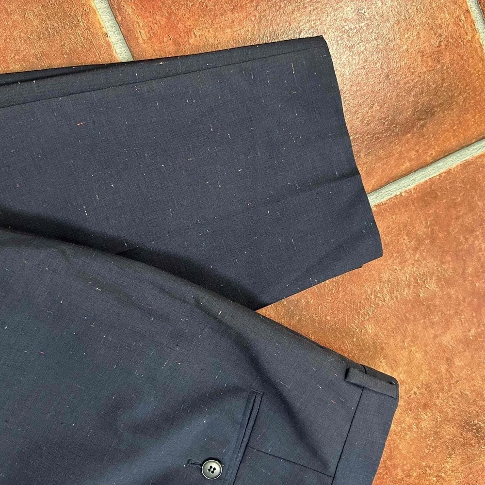 Kenzo Unique Multicolored Fleck Dress Pants